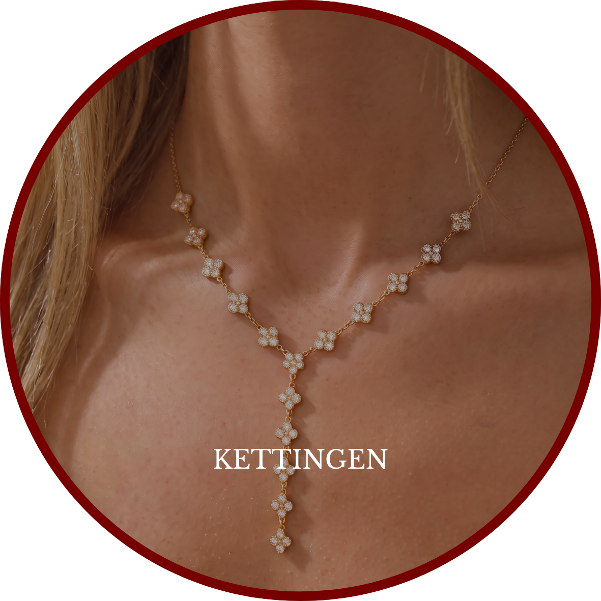 Gouden kettingen van stainless steel