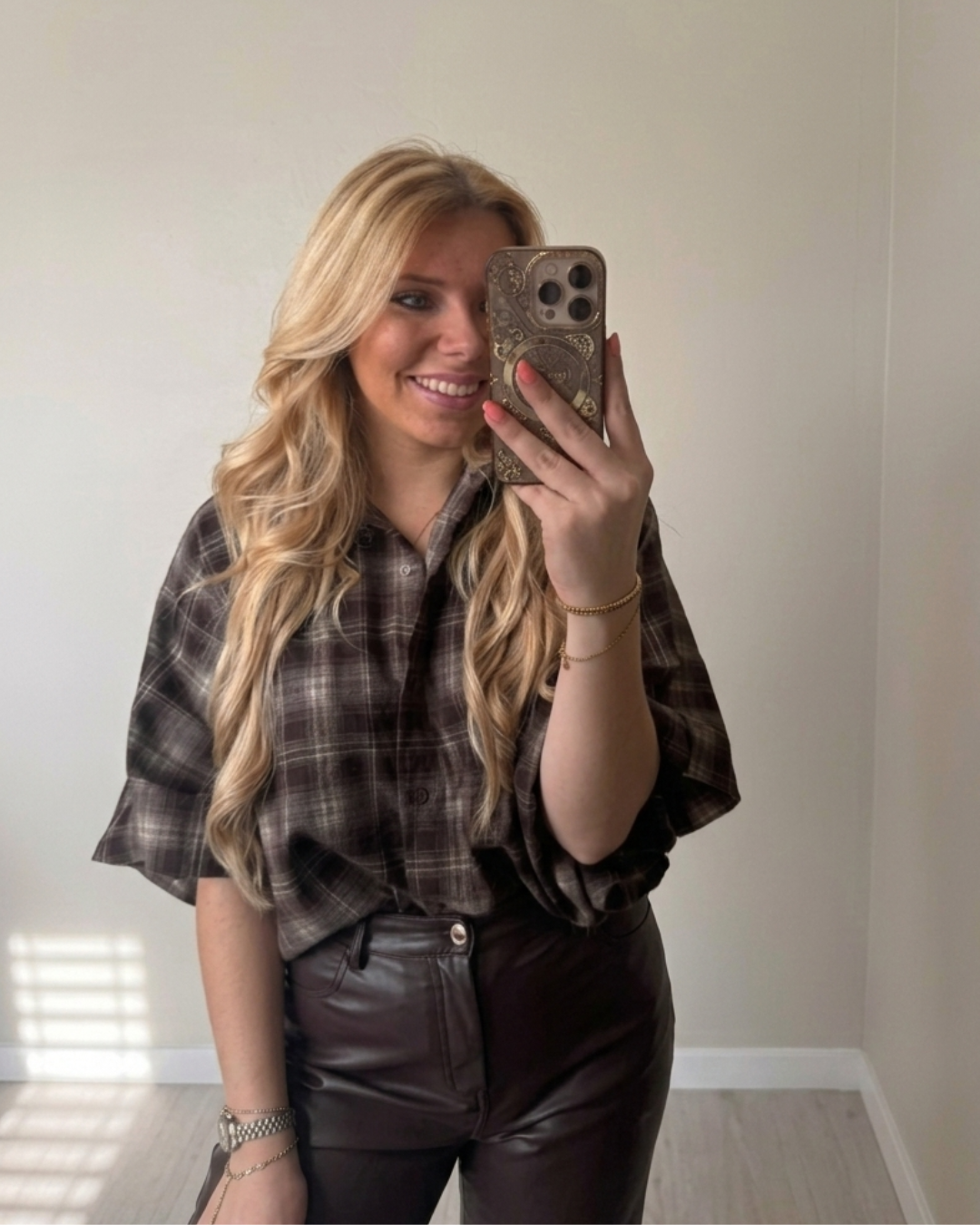 Blouse Cinnamon bruin