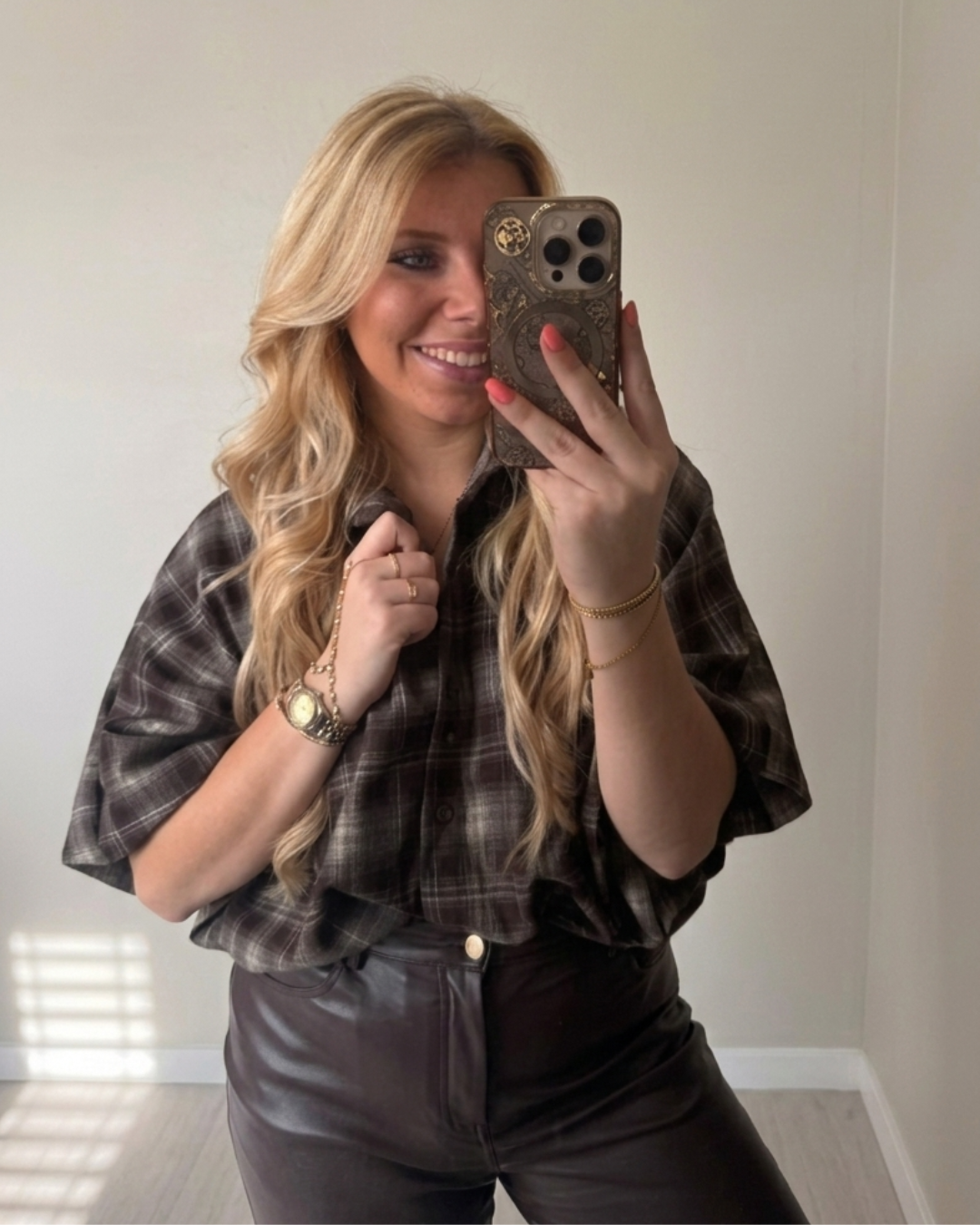 Blouse Cinnamon bruin