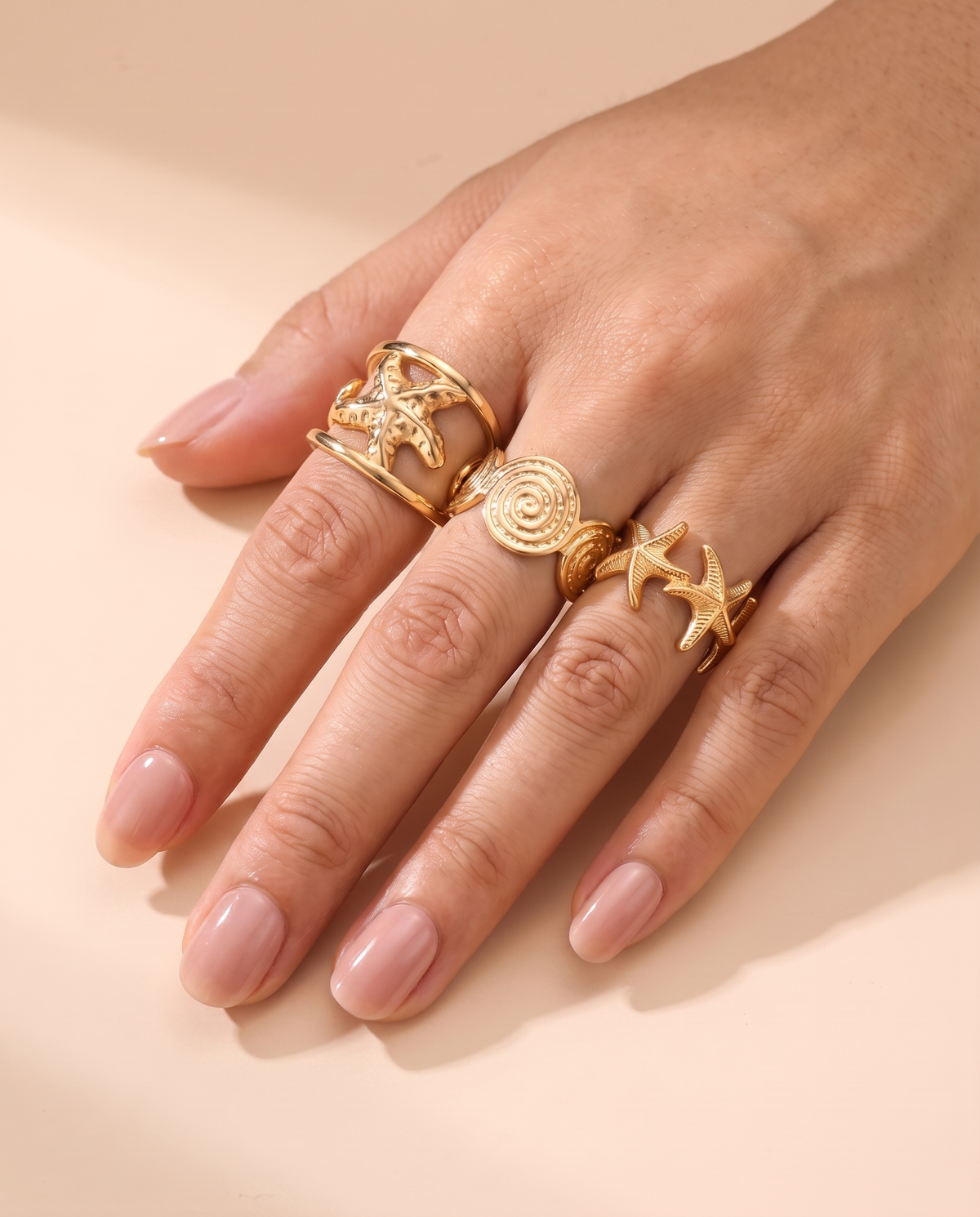Ocean trio ringen set