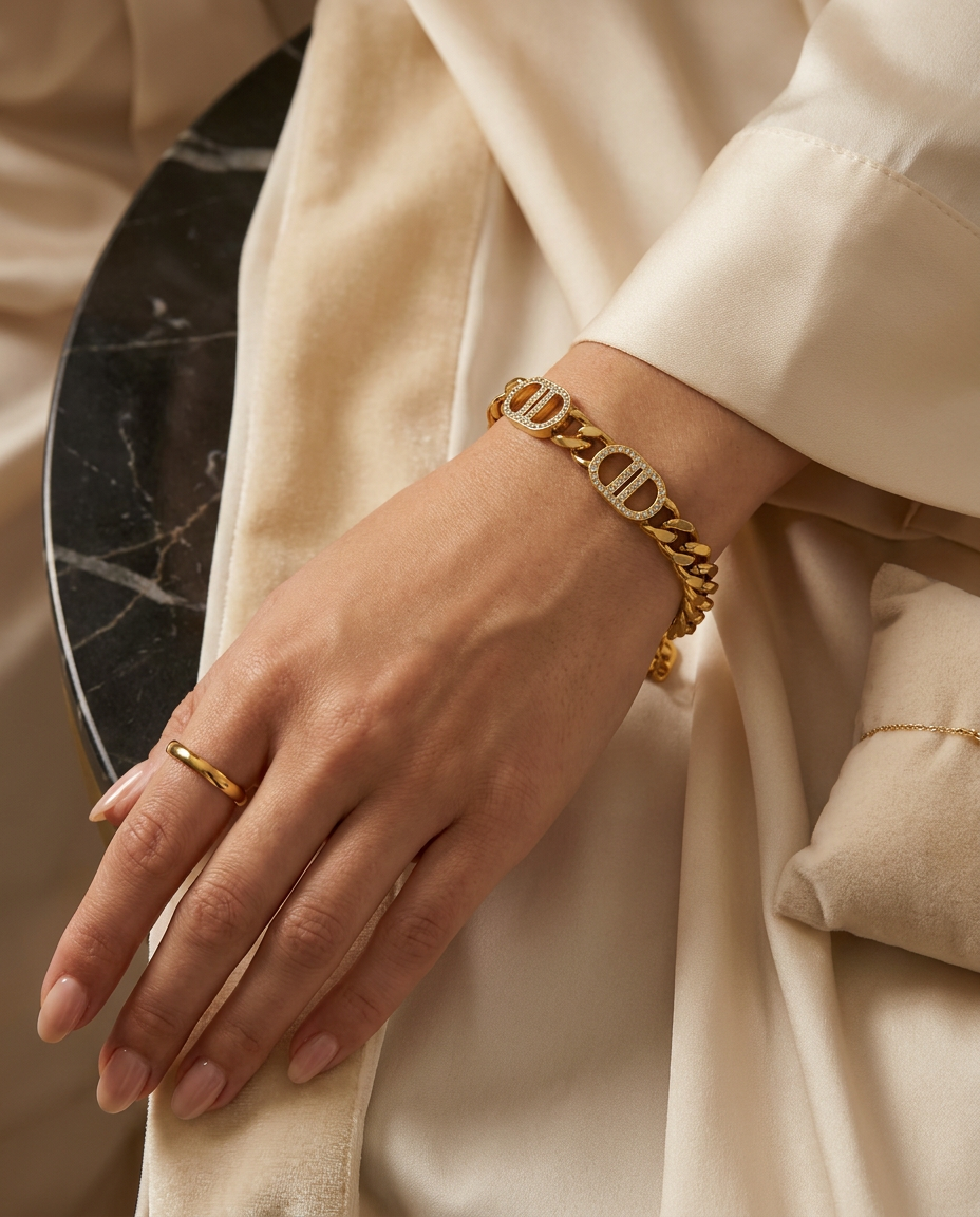 Marina Chunky Chain Armband