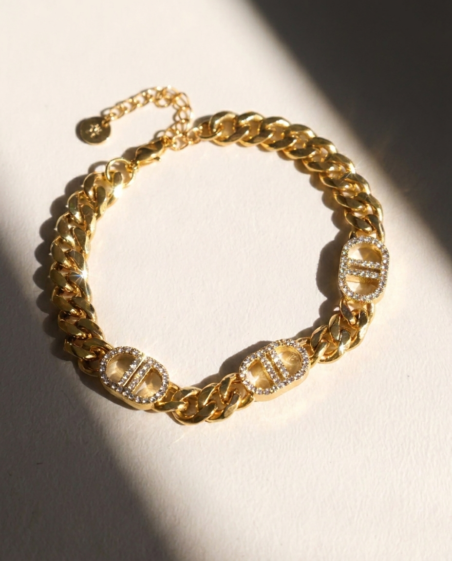 Marina Chunky Chain Armband