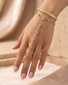Clover gold Handchain